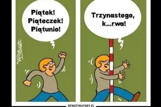 Memy na piątek 13-ego