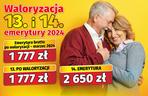Waloryzacja 13 i 14 emerytury 2024