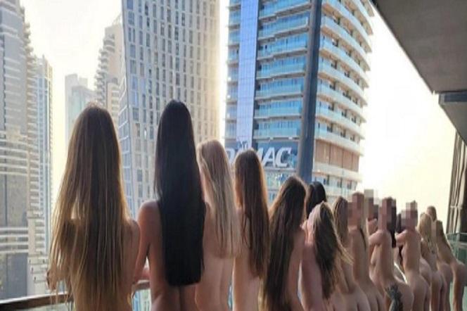 Modelki wyszły nago na balkon w Dubaju i teraz grozić im może więzienie