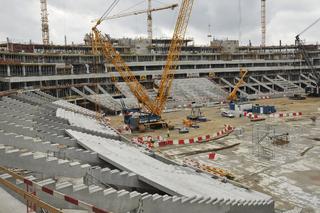 Stadion Narodowy: coraz bardziej zaawansowana budowa 