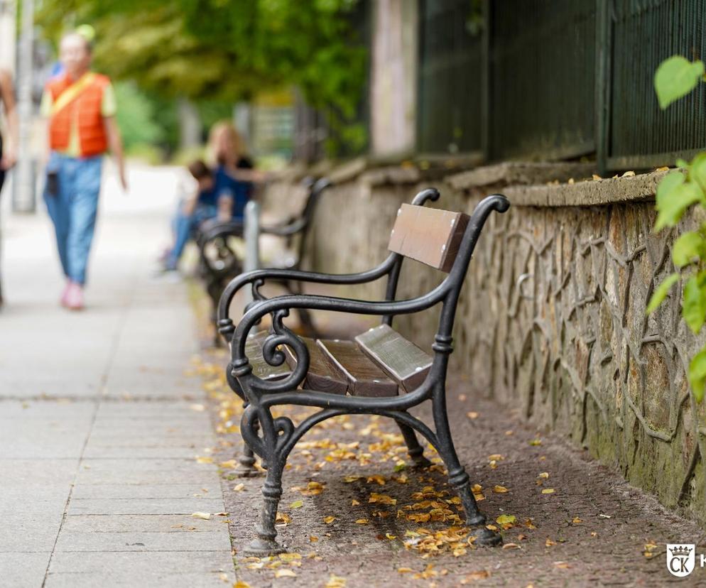 100 nowych ławek powstanie w centrum Kielc. Mieszkańcy wskazali miejsca