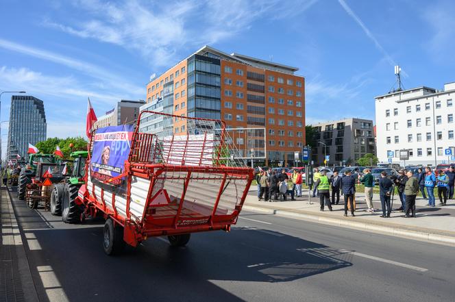 Protest rolników w Poznaniu