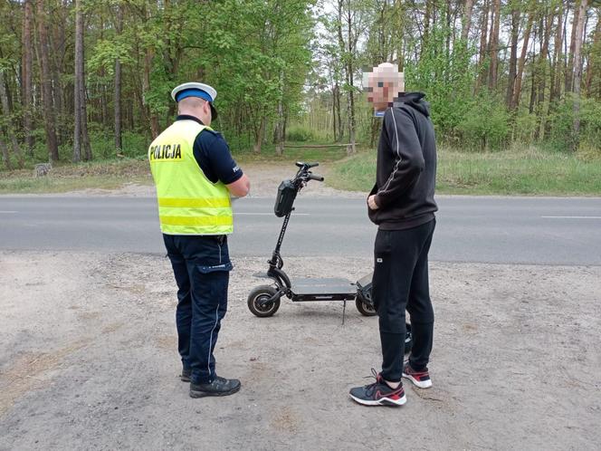 hulajnoga policja