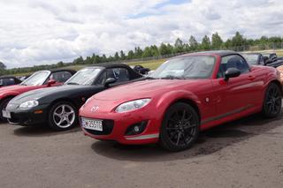 Mazda MX-5 - zlot 2014 fanów w Polsce na torze Jastrząb