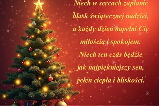 Kartka świąteczna na Boże Narodzenie