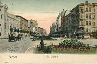 Tak wyglądała Ulica Święty Marcin na początku XX wieku