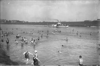 Plaża nad Wisłą w Krakowie