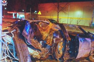 Tragiczny wypadek w Lublinie. Zginęło 3 nastolatków. Pędzili 150 km/h. Jak zginąć, to w dzień przed Trzech Króli!