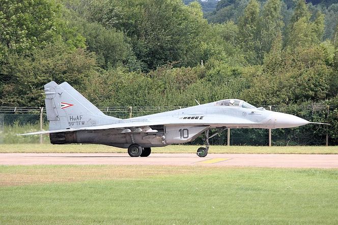 Tajemnicza kradzież części do MiG-29 na Wegrzech