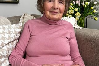 Herbuś pięknie pożegnała babcię