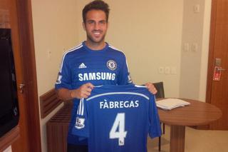 Cesc Fabregas piłkarzem Chelsea