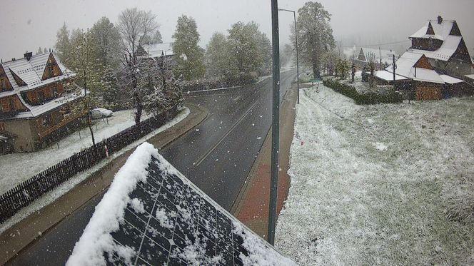 Śnieżyca w Małopolsce. Atak zimy w połowie maja!