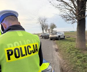 Poważny wypadek podczas wymijania