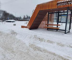 Starachowice zasypane śniegiem