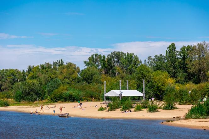 Plaża Rusałka, czyli Plaża Praska – zbliżenie