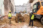 W centrum Łodzi powstają wielopoziomowe parkingi