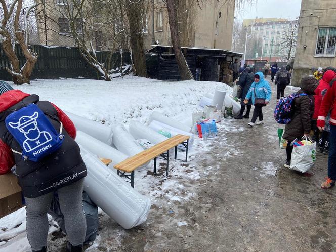 Łodzianie okazali olbrzymią solidarność z uciekającymi przed wojną 