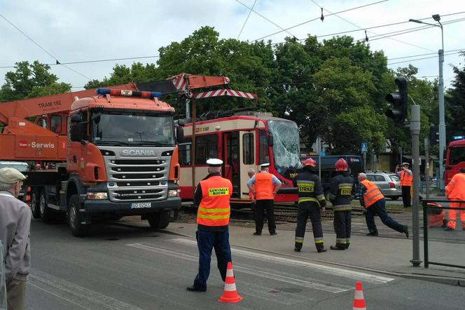 Czołowe zderzenie tramwajów w Gdańsku!