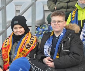 Korona Kielce - Motor Lublin. Kibice na Exbud Arenie