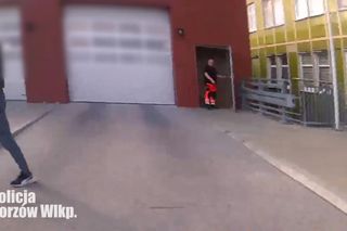 Dwulatka nie mogła oddychać. Policjanci ruszyli na pomoc