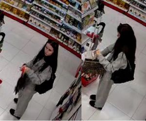 Kradzież kosmetyków w Rossmannie