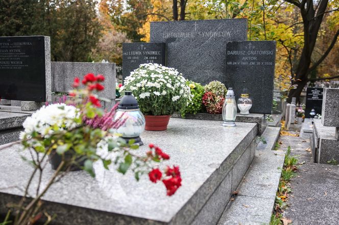 Tak wygląda grób Dariusza Gnatowskiego "Boczka"