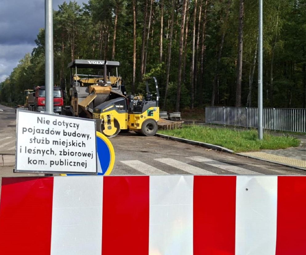 Remont drogi Tychów Stary - Starachowice