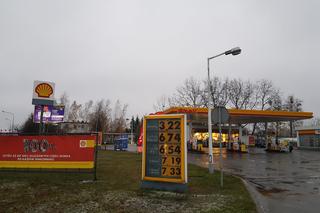 Ceny paliw na stacjach Shell w Białymstoku
