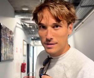 M jak miłość nowy sezon. Olek (Maurycy Popiel) na planie