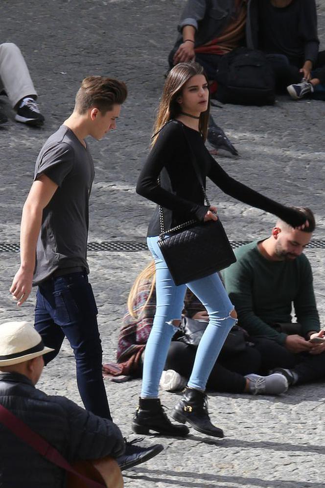 Brooklyn Beckham z dziewczyną