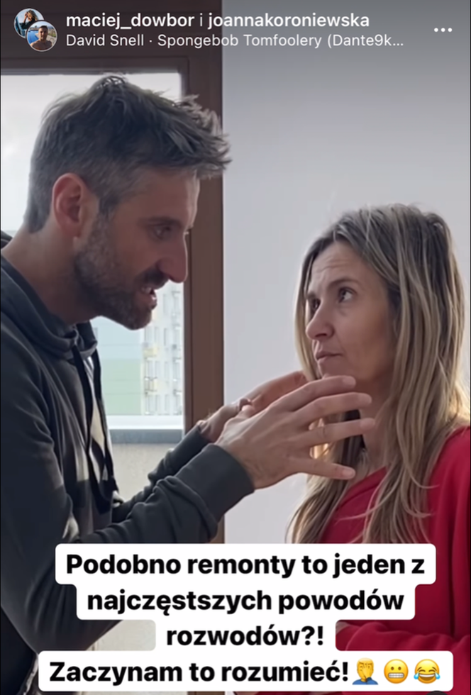  Joanna Koroniewska i Maciej Dowbor - rozwiedziemy się przez remont