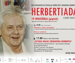 Jutro jesienna odsłona XXVI Herbertiady w Kołobrzegu
