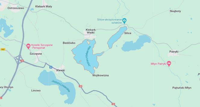 Jezioro Małe Klebarskie