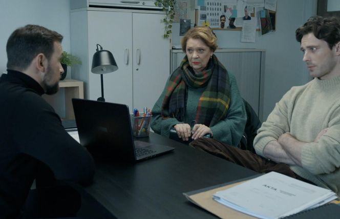 Barwy szczęścia, odcinek 3202: Kodur (Oskar Stoczyński), Józefina (Elżbieta Jarosik), Cezary (Marcel Opaliński)