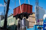 Tak wagon trafił do podziemi Muzeum Getta Warszawskiego