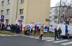 Protest pracowników wodociągowych w Poznaniu