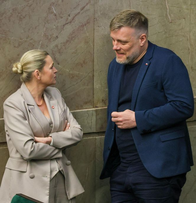 Adrian Zandberg i Barbara Nowacka byli parą