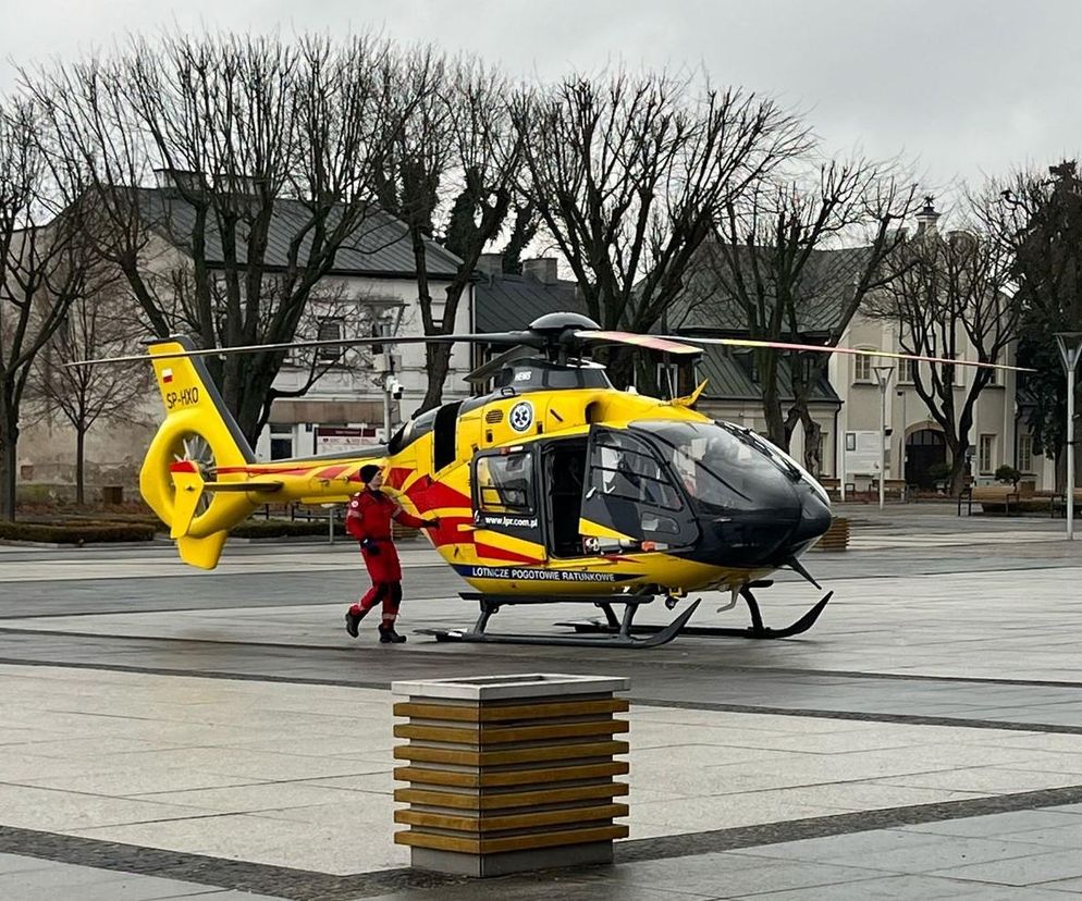 Śmiertelny wypadek w Węgrowie. Na robotnika zawaliła się ściana budynku