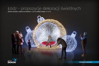 5 Tak będą wyglądać świąteczne iluminacje na Piotrkowskiej w tym roku
