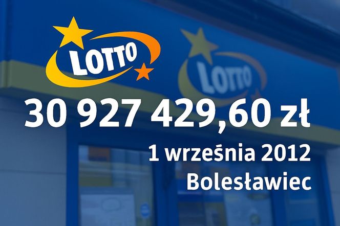 Najwyższe wygrane w historii Lotto