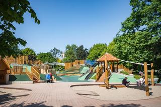 Plac zabaw w parku Ujazdowskim