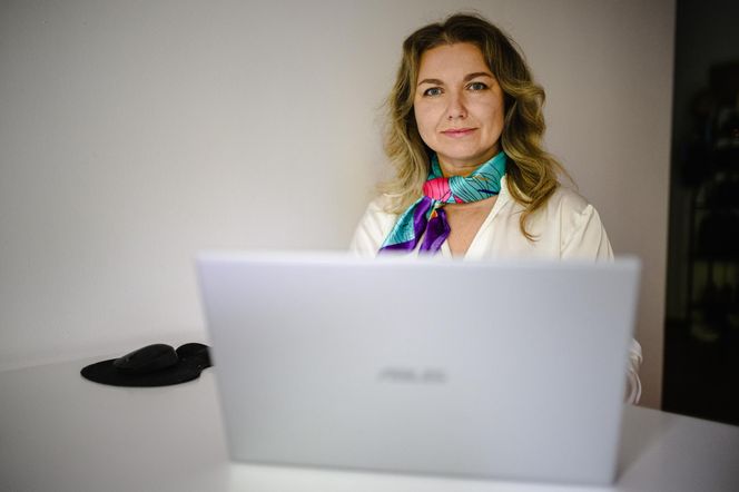 Z korporacji przesiadła się do taksówki