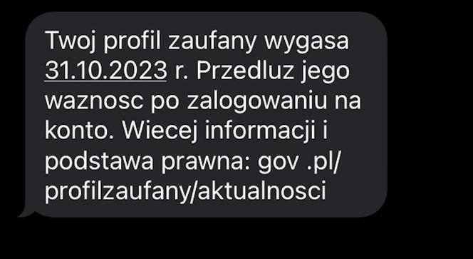 profil zaufany sms