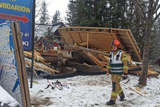 Eksplozja gazu na Gubałówce. Poparzony mężczyzna trafił do szpitala