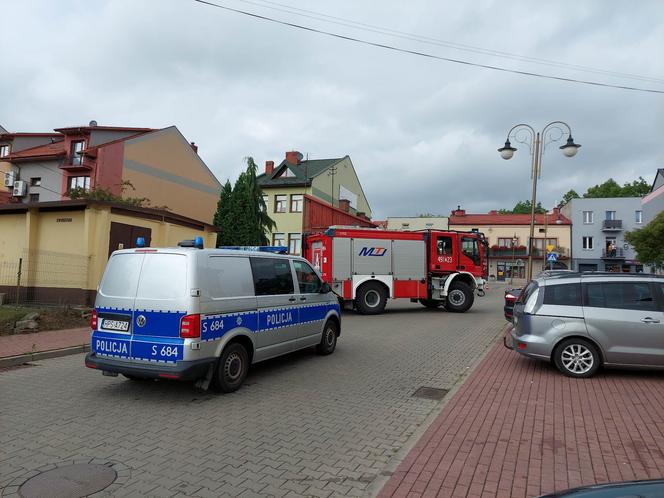 Pożar na ulicy Dworcowej! Na miejscu wszystkie służby