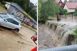 Straszne burze na Śląsku. Nie jeżdżą pociągi, zalane domy