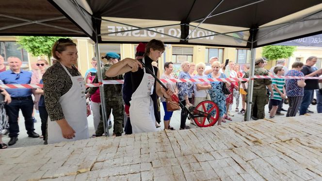 Rzeszów Najdłuższa Kremówka w Polsce