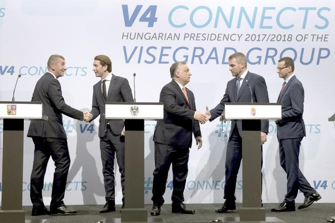 Victor Orban na szczycie V4