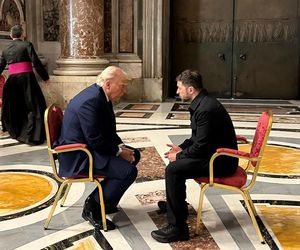 Zełenski spotkał się z Trumpem w Rzymie. Ma dojść do kolejnej rozmowy
