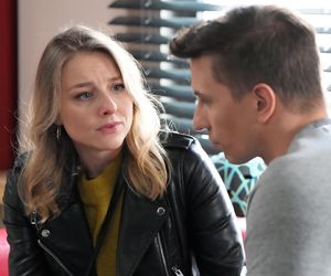 Barwy szczęścia, odc. 3178. Tomasz (Jakub Sokołowski), Grażyna (Kinga Suchan)